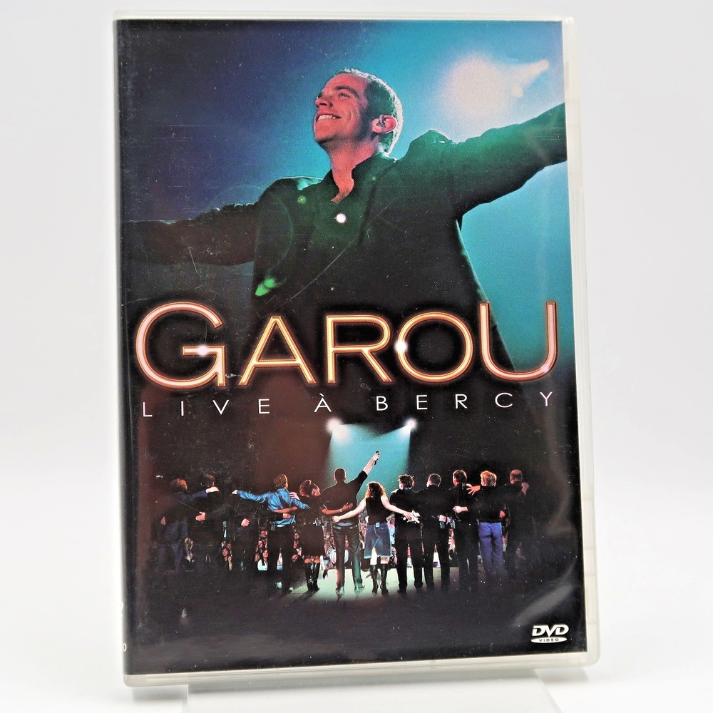 Garou Live A Bercy DVD 2002 Celine Dion Patrick Fiori French Pop Concert